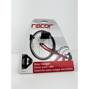 Racor Bike Hanger - Space Saving Wall/Ceiling Mounted Bicycle Storage 50 Pounds